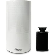 White Pricing Labels, 1 Line,for Monarch 1131 Price Gun – 1 Sleeve, 20,000 Labels with Security Slits and Free Ink Roller