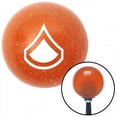 thumbnail image 1 of White Private First Class Orange Metal Flake Shift Knob with M16 x 1.5 Insert Auto, 1 of 1