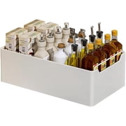 White Pull Out Cabinet Organizer   Multi-Functional Storage Rack, Kitchen Pantry Organizer for Under Sink & Cupboard