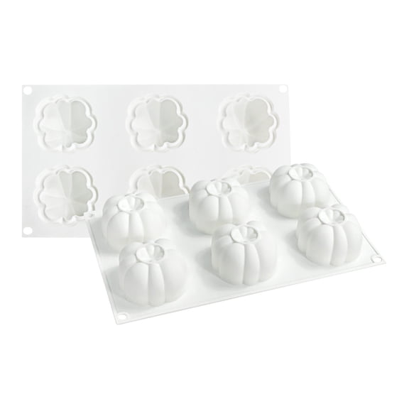 White Pumpkin Cake Mold home baking mold,cake moulds different shapes,Stainless steel-White