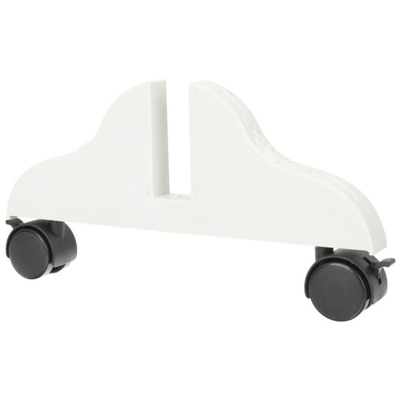 White Pvc Wooden Screen Folding Partition Interior Separator Space Separation Wall Movable Base Office