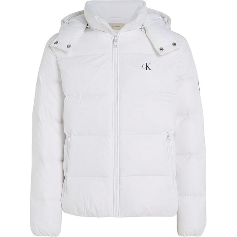 Calvin Klein White Polyamide Jacket