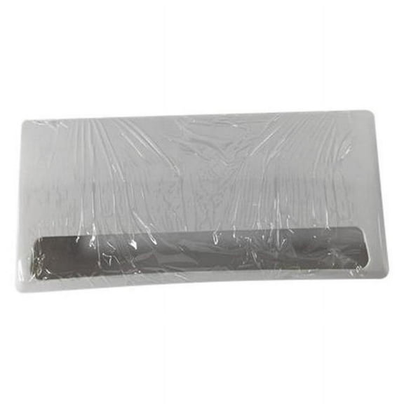 White RV Range Exhaust Cover - New Style
