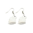 thumbnail image 1 of White Rabbit Earrings, 1 of 4