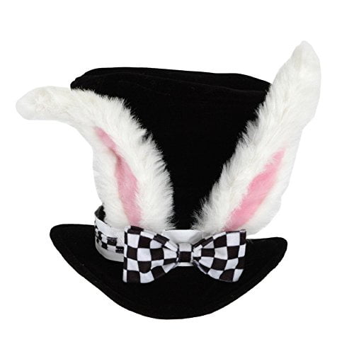 帽子・その他 Cotton Filled Rabbit Ear Hat White Rabbit Ears Top Hat - Walmart.com