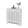 thumbnail image 1 of , White Radiator Cover with Storage, White ,Particle Board , White Radiator Cover with Storage, 1 of 5