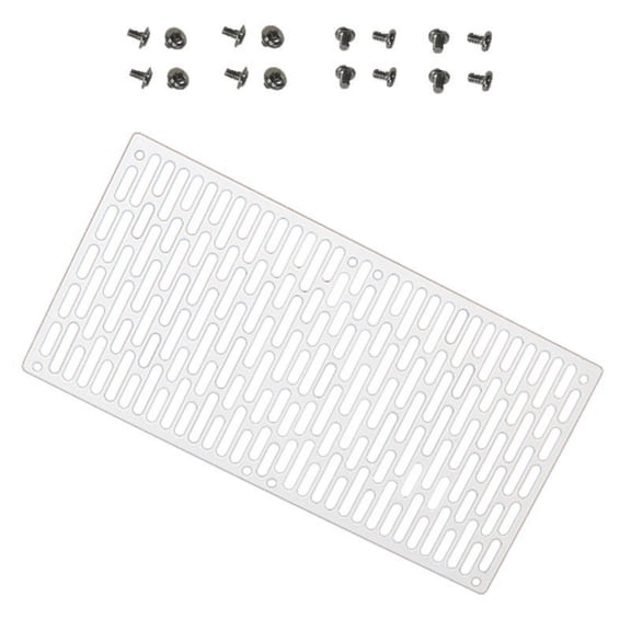White Radiator Guard Cooling Fan Protector Shield PC Dust Filter for Efficient Cooling in PC and Laptops Fan Guard