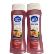 White Rain Active Botanicals Moisturizing Body Wash, Energizing Citrus, 12 fl oz 2 pack