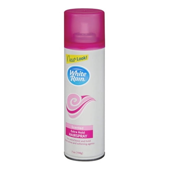 White Rain Classic Care Aerosol Hair Spray, Extra Hold - 7 Oz, 6 Pack