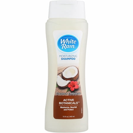 White Rain Moisturizing Shampoo, Coconut & Hibiscus, 15 Oz