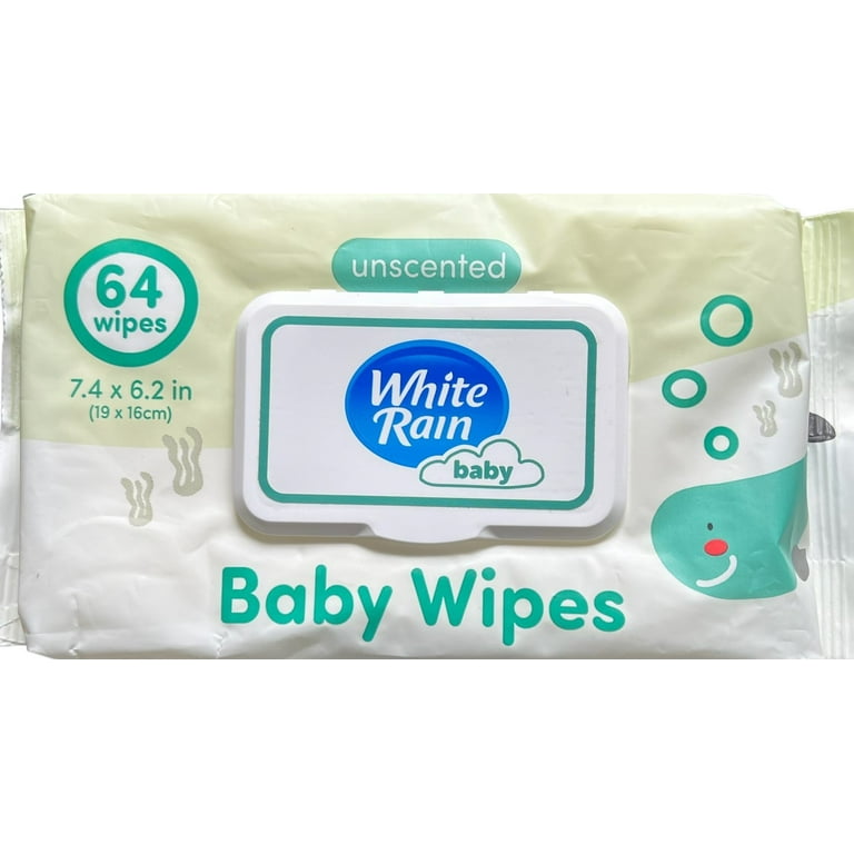 100% Water Baby Wipes, Individually Wrapped, Pocket Size, Travel Friendly  Size, Hypoallergenic for Sensitive Skin, Unscented, Baby Face & Body