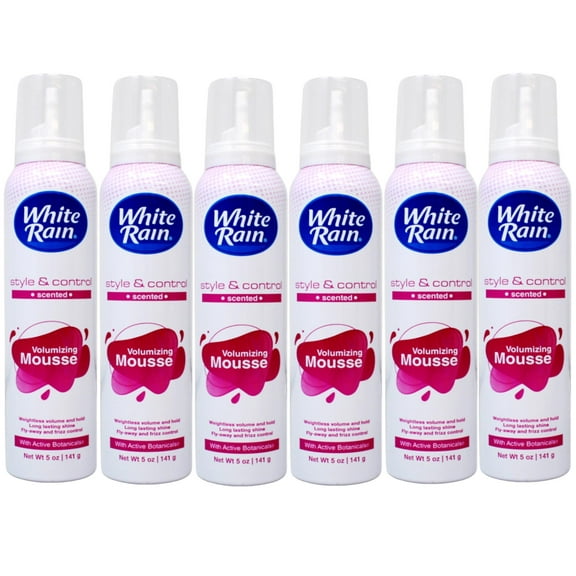 White Rain Volumizing Mousse Extra Hold 5 oz - Pack of 6