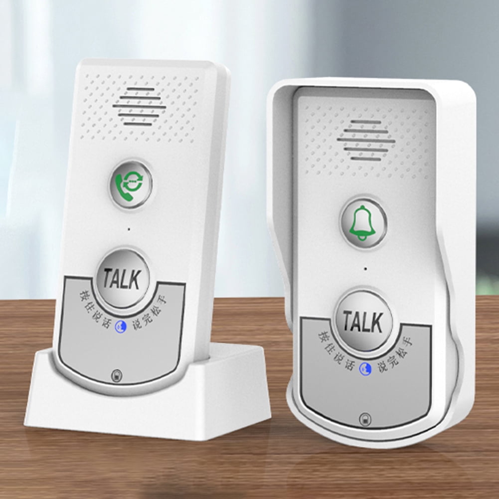 2 Way Voice Intercom Abs Wireless Intercomunicador Doorbell System Unit ...