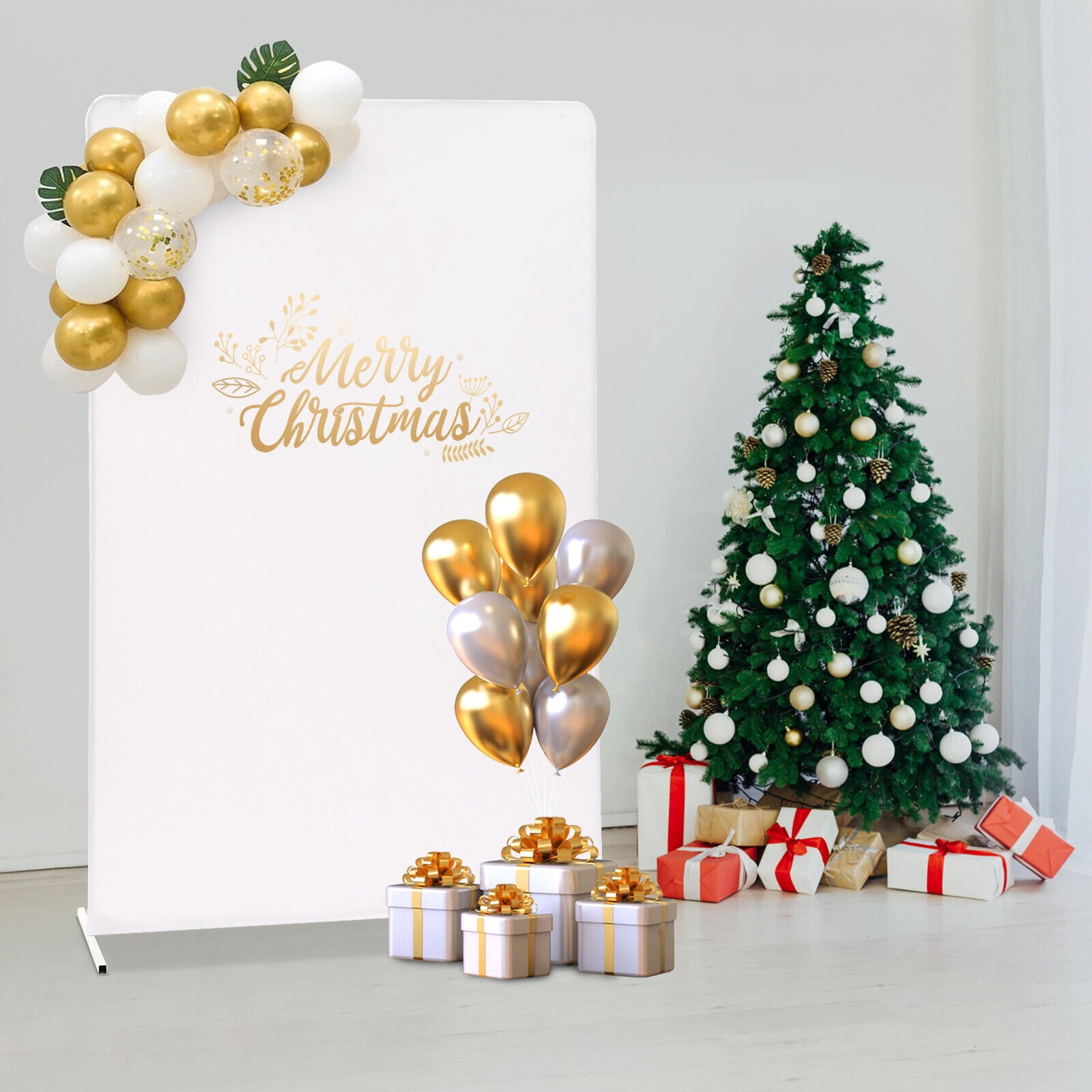 White Rectangle Wedding Backdrop Stand, Backdrop Frame, Backdrop Stand ...