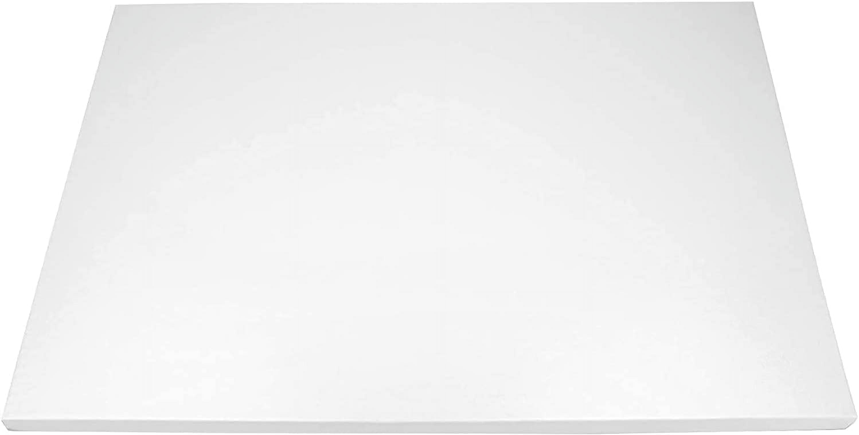 White Rectangular Cake Pastry Drum Board 1/2 Inch Thick, Full-Sheet ...