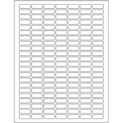 White Rectangular Labels for Standard Laser Printer + Bonus Color Labels - Value Pack -Template Included - 1660 Pack