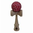 thumbnail image 1 of White/Red Crackle Kendama, 1 of 1