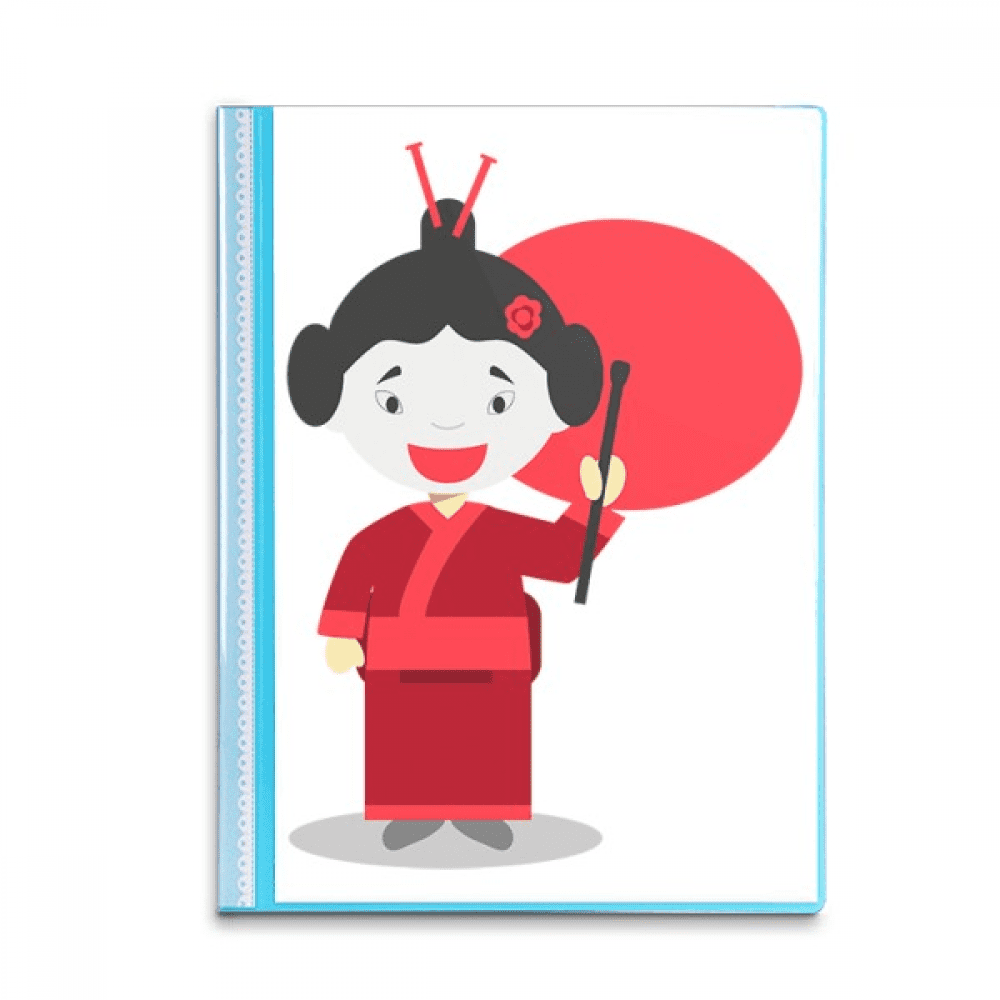 White Red Japan Cartoon Art Deco Fashion Book Sheet Protectors ...
