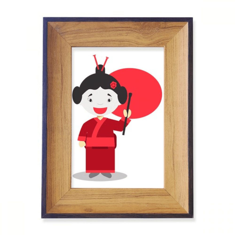 White Red Japan Cartoon Photo Frame Exhibition Display Art Desktop ...