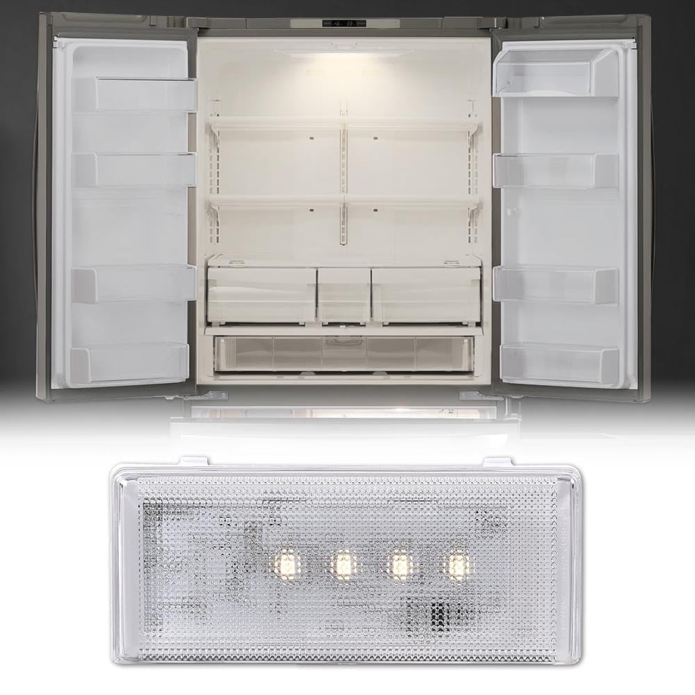 CROSSDESIGN White Refrigerator LED Light Accessories Fit for Whirlpool Refrigerator