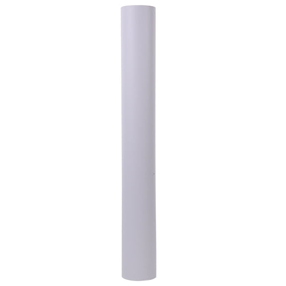 White Removable Wall Paper with Grid Backing Waterproof PVC Easy to Install Wall Decor