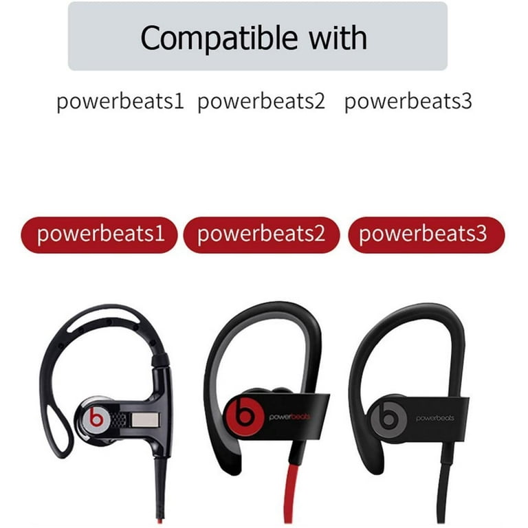 White Replacement Earbud Tips for Beats Powerbeats3 Wireless in Ear Headphones Small Medium Large Double Flange Walmart