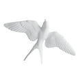 thumbnail image 1 of White Resin Birds Wall Decor ,Nordic 3D Swallows Hanging ,Sparrow Wall Sculptures Wall Art for Office Living Balcony Ornament - To left, 1 of 8