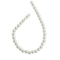 thumbnail image 1 of White Resin Imitation Pearls Artificial Pearls With Hole For Necklace Bracelets Earring Jewelry Making Handmade Craft, 1 of 7