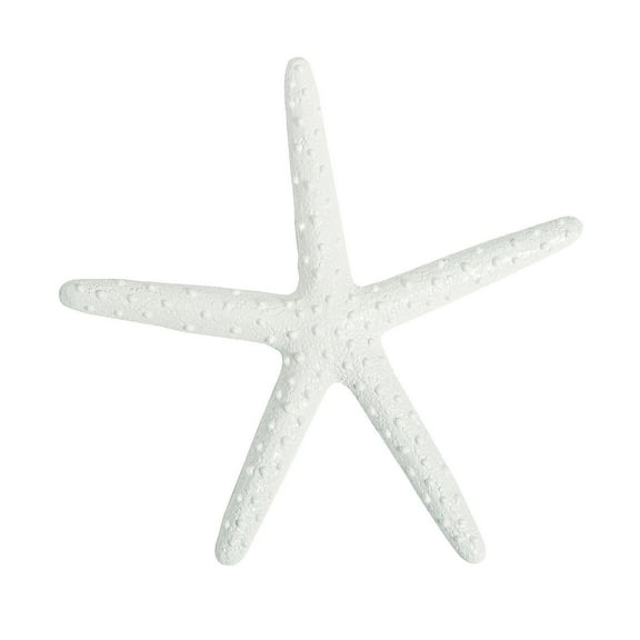 White Resin Starfish - Home Decor - 12 Pieces