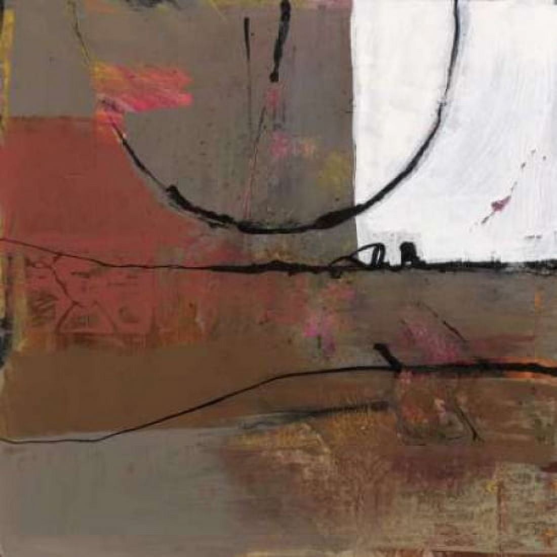 White Resonance I Canvas Art - Leslie Bernsen (24 x 24)