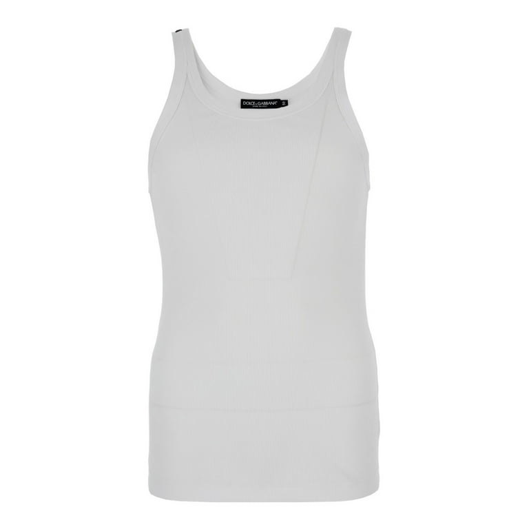 OG LABEL RIBBED TANK WHITE – BlackEyePatch｜タンクトップ