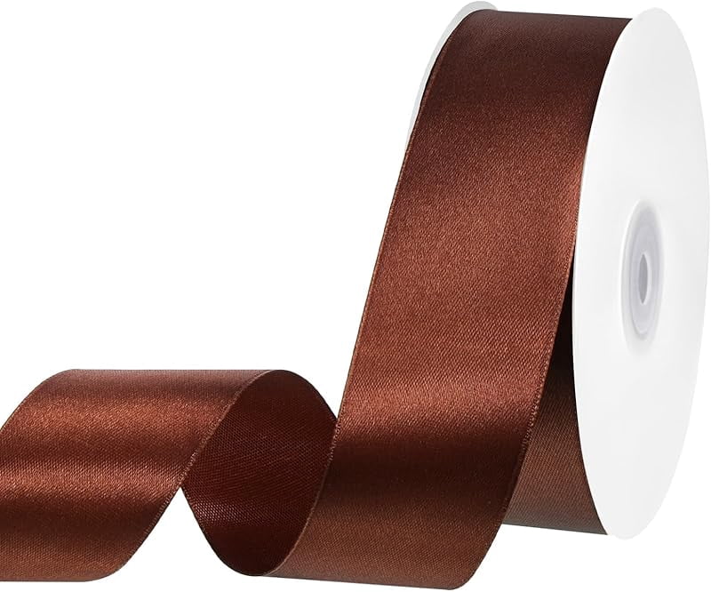 White Ribbon 60 Yards 1 1/2 inch White Satin Ribbon for Flower Bouquet ...
