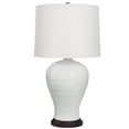 thumbnail image 1 of White Ridge Porcelain Lamp, 1 of 7