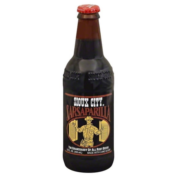 White Rock Products Sioux City Sarsaparilla, 12 oz