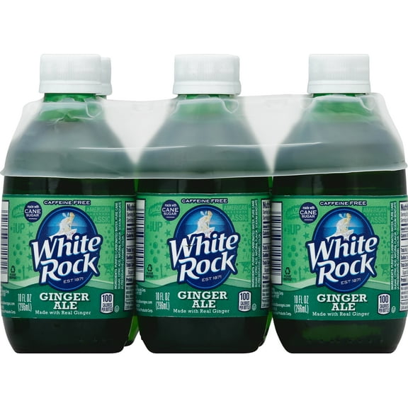 White Rock Products White Rock Ginger Ale, 6 ea