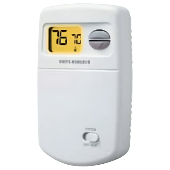 White-Rodgers 1E78-140 Single Stage Digital Wall Thermostat, Heat Only