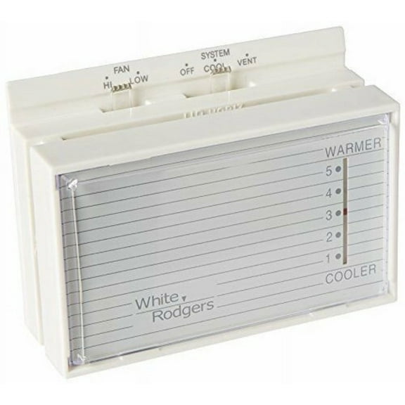 White-Rodgers 1F51n-619 Evaporative Cooling Thermostat - White