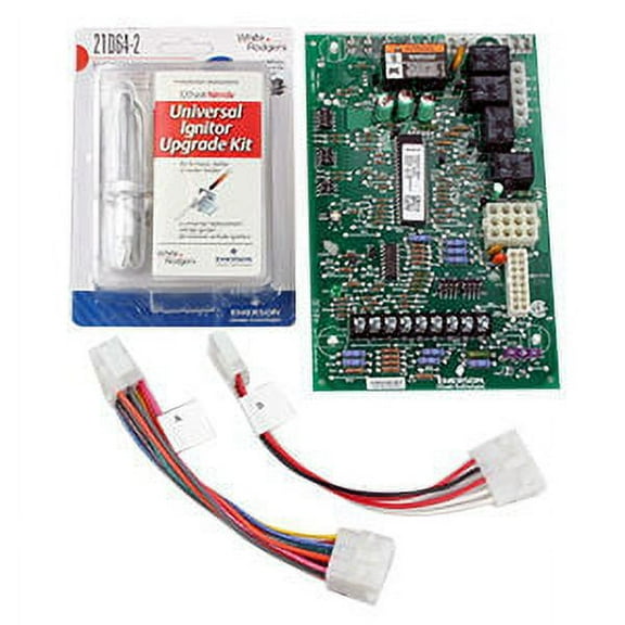 White-Rodgers 21V51U-843 Univ 2-Stg Hsi Furnace Control Kit - Direct replacement for Goodman PCBBF107S