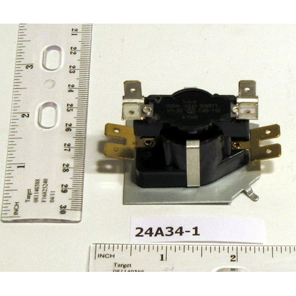 White-Rodgers 24A34-1 - Electric Heat Sequencer| 1 Switch| 1 Timing| On: 1