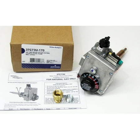 White-Rodgers 37C73U-170 Rheem Replacement Water Heater Gas Valve