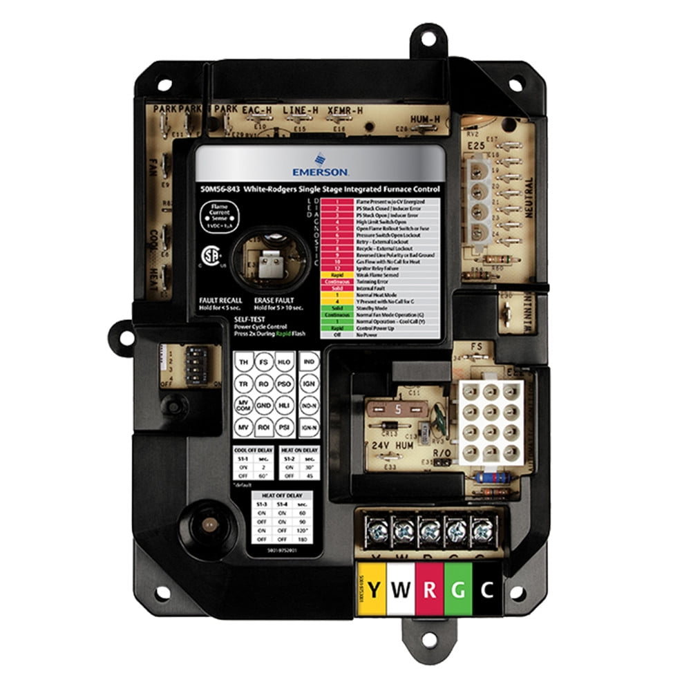 WhiteRodgers 50M56U843 Integrated Furnace Controls Universal