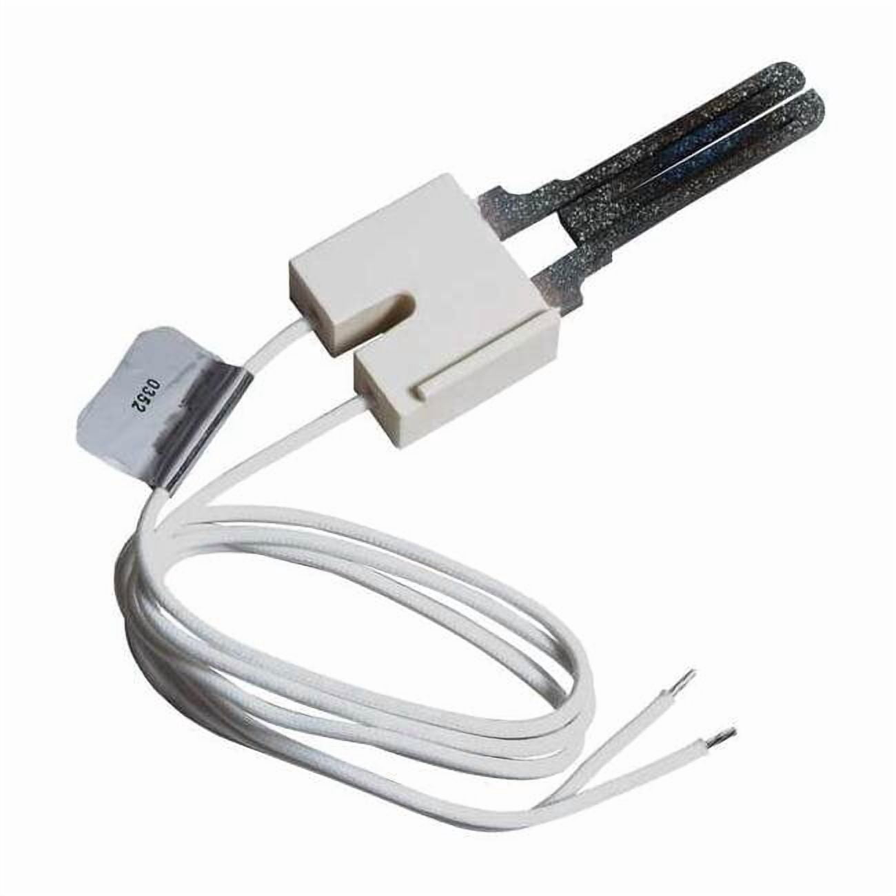 Hot Surface Igniter, LP/NG, 120V AC, 19 1/8 in L., Silicon Carbide 767A-371