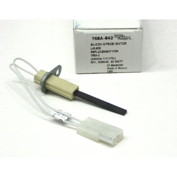 White-Rodgers Hot Surface Igniter, OEM, 80V AC 768A-842