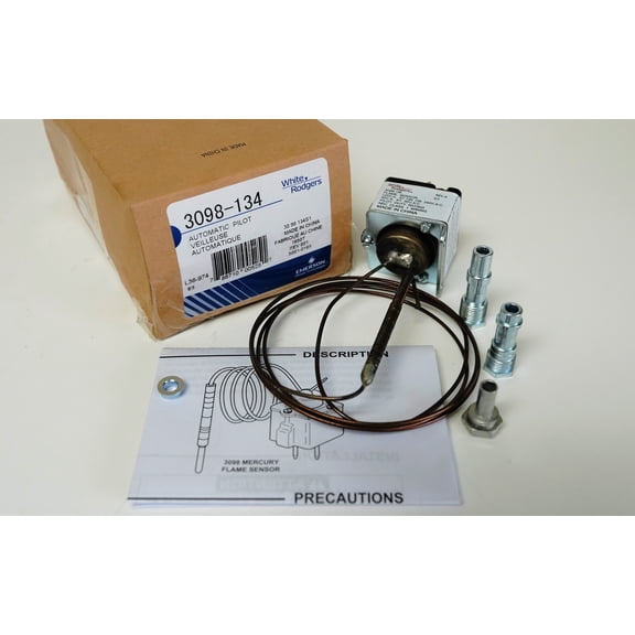 (Price/Each)White-Rodgers 3098-134 Plug-In Mercury Flame Sensor 48"