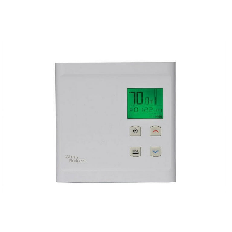 White Rodgers Thermostat Programmable, Touch Screen Heat &amp