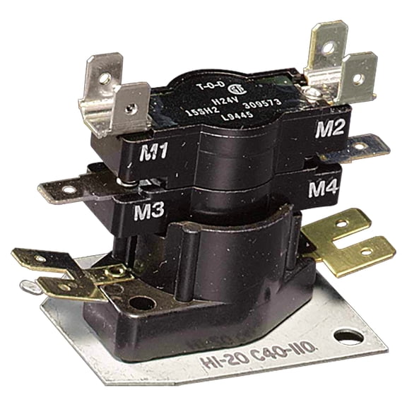 White-Rodgers Electric Sequencer,1-15/16" H,1-5/8" W 24A34 003S1