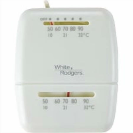 White-Rodgers/Emerson White Rodgers Heat Only Mechanical Thermostat, Case of 4