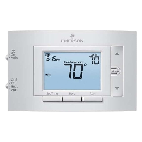 Emerson White-Rodgers 1F83H-21PR 2 Heat 1 Cool Heat Pump Programmable Thermostat