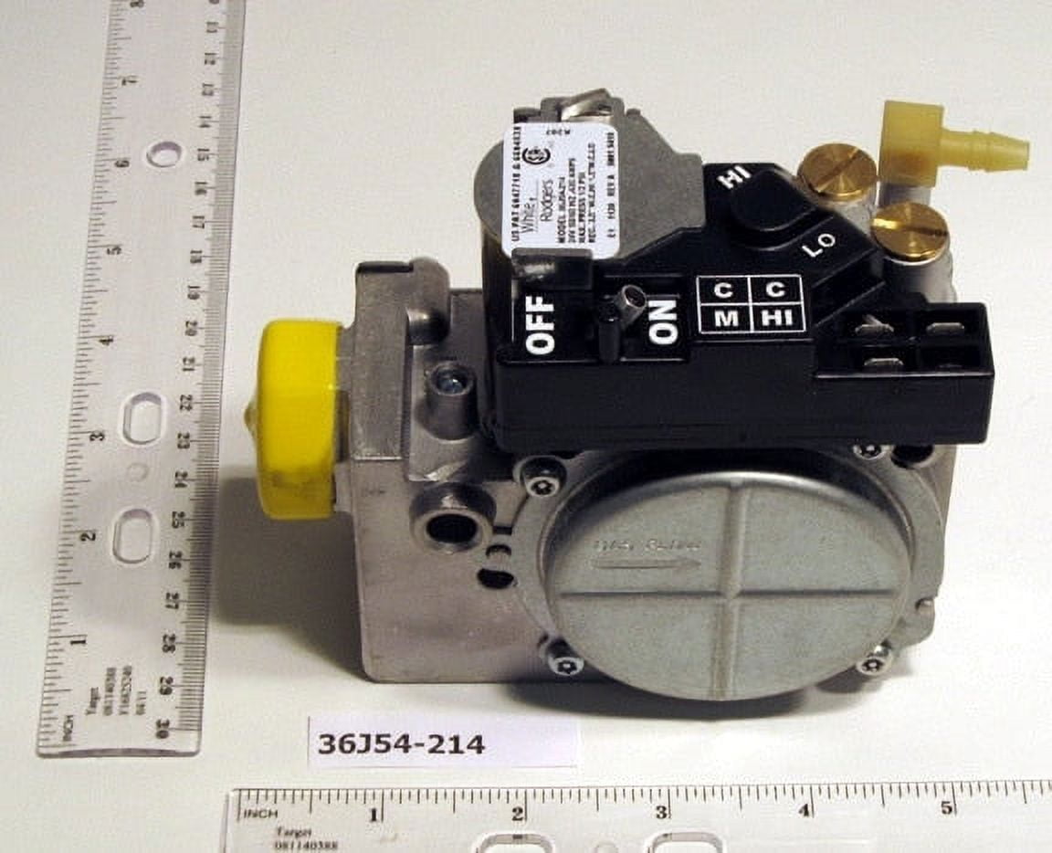 White-Rodgers 36J Series Metal Slow Opening Gas Valve, 1/2 inch