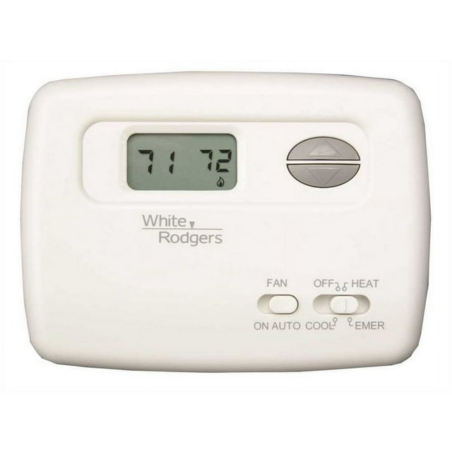 White Rodgers NonProgrammable Heat Pump Thermostat